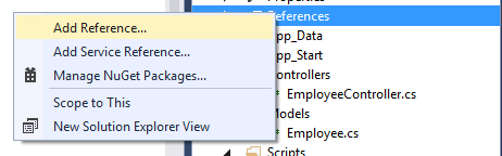 Add reference of System.Net.Http