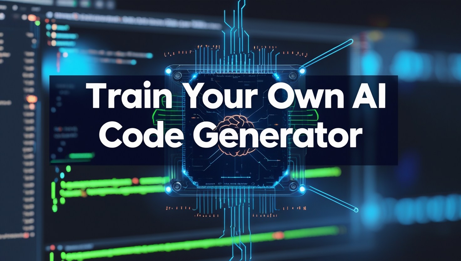 How to Train Your Own AI Code Generator (Step-by-Step Guide)